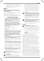 Предварительный просмотр 55 страницы DeWalt DCW200 Original Instructions Manual