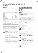 Предварительный просмотр 84 страницы DeWalt DCW200 Original Instructions Manual