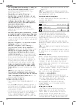 Предварительный просмотр 98 страницы DeWalt DCW200 Original Instructions Manual