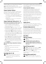 Предварительный просмотр 133 страницы DeWalt DCW200 Original Instructions Manual