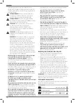 Предварительный просмотр 140 страницы DeWalt DCW200 Original Instructions Manual