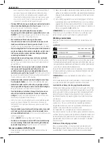 Предварительный просмотр 74 страницы DeWalt DCW210 Original Instructions Manual