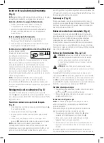 Предварительный просмотр 99 страницы DeWalt DCW210 Original Instructions Manual