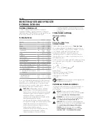 Preview for 20 page of DeWalt DCW600 Original Instructions Manual