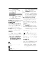 Preview for 105 page of DeWalt DCW600 Original Instructions Manual