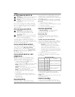 Preview for 158 page of DeWalt DCW600 Original Instructions Manual