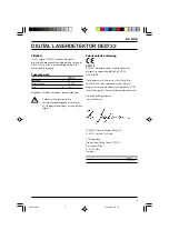 Preview for 5 page of DeWalt DE0732 Instructions Manual