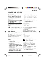 Preview for 9 page of DeWalt DE0734 Instructions Manual