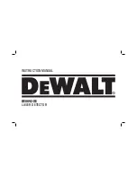 Preview for 1 page of DeWalt DE0892-XE Instruction Manual