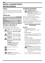 Preview for 4 page of DeWalt DE0892 Original Instructions Manual