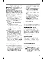 Предварительный просмотр 45 страницы DeWalt DE7023 Original Instructions Manual