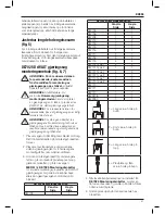 Предварительный просмотр 49 страницы DeWalt DE7023 Original Instructions Manual