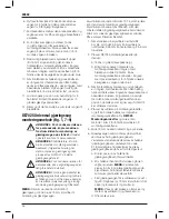 Предварительный просмотр 50 страницы DeWalt DE7023 Original Instructions Manual