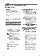 Предварительный просмотр 52 страницы DeWalt DE7023 Original Instructions Manual