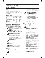 Предварительный просмотр 58 страницы DeWalt DE7023 Original Instructions Manual