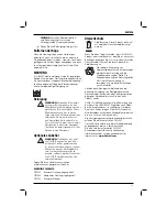 Preview for 15 page of DeWalt DE7025 Original Instructions Manual