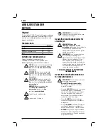 Preview for 6 page of DeWalt DE7035 Original Instructions Manual