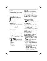 Preview for 7 page of DeWalt DE7035 Original Instructions Manual