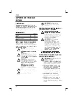 Preview for 20 page of DeWalt DE7035 Original Instructions Manual