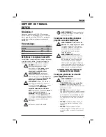 Preview for 25 page of DeWalt DE7035 Original Instructions Manual