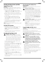 Предварительный просмотр 21 страницы DeWalt DE7260 Original Instructions Manual