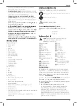 Предварительный просмотр 69 страницы DeWalt DE7260 Original Instructions Manual