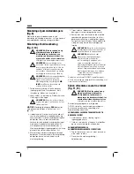 Предварительный просмотр 8 страницы DeWalt de7400 Instruction Manual