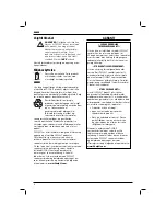 Preview for 10 page of DeWalt de7400 Instruction Manual