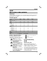 Preview for 47 page of DeWalt DE9116 Manual