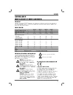 Preview for 61 page of DeWalt DE9116 Manual