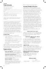 Предварительный просмотр 50 страницы DeWalt DFD270 Instruction Manual