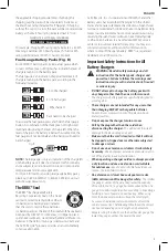 Preview for 7 page of DeWalt DFX560 Instruction Manual