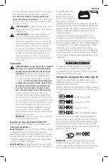 Preview for 17 page of DeWalt DFX560 Instruction Manual