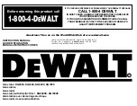 Preview for 3 page of DeWalt DG2900 Instruction Manual