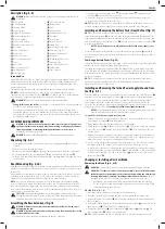 Предварительный просмотр 39 страницы DeWalt DHS780 Original Instructions Manual