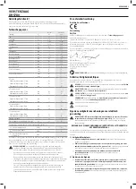 Предварительный просмотр 83 страницы DeWalt DHS780 Original Instructions Manual