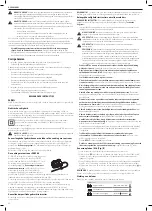 Предварительный просмотр 86 страницы DeWalt DHS780 Original Instructions Manual