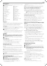 Предварительный просмотр 101 страницы DeWalt DHS780 Original Instructions Manual