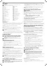 Предварительный просмотр 124 страницы DeWalt DHS780 Original Instructions Manual