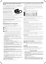 Предварительный просмотр 133 страницы DeWalt DHS780 Original Instructions Manual