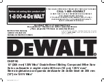 DeWalt DHS790 Instruction Manual предпросмотр