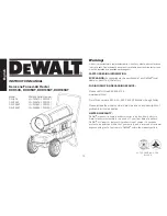 Preview for 12 page of DeWalt DHX185KT Instruction Manual