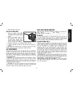 Preview for 15 page of DeWalt DP3100 Instruction Manual