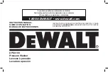 Preview for 1 page of DeWalt DPD3100 Instruction Manual