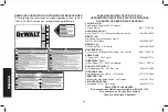 Preview for 58 page of DeWalt DPH3100 Instruction Manual