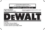 DeWalt DPH3800 Instruction Manual preview