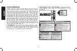 Предварительный просмотр 16 страницы DeWalt DPH3800 Instruction Manual