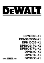 DeWalt DPN10033-XJ Original Instructions Manual preview