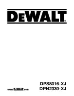 DeWalt DPN2330-XJ Original Instructions Manual предпросмотр