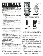 DeWalt DS210 Instructions Manual preview